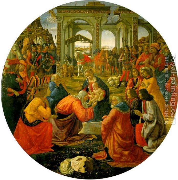 Domenico Ghirlandaio : Adoration of the Magi